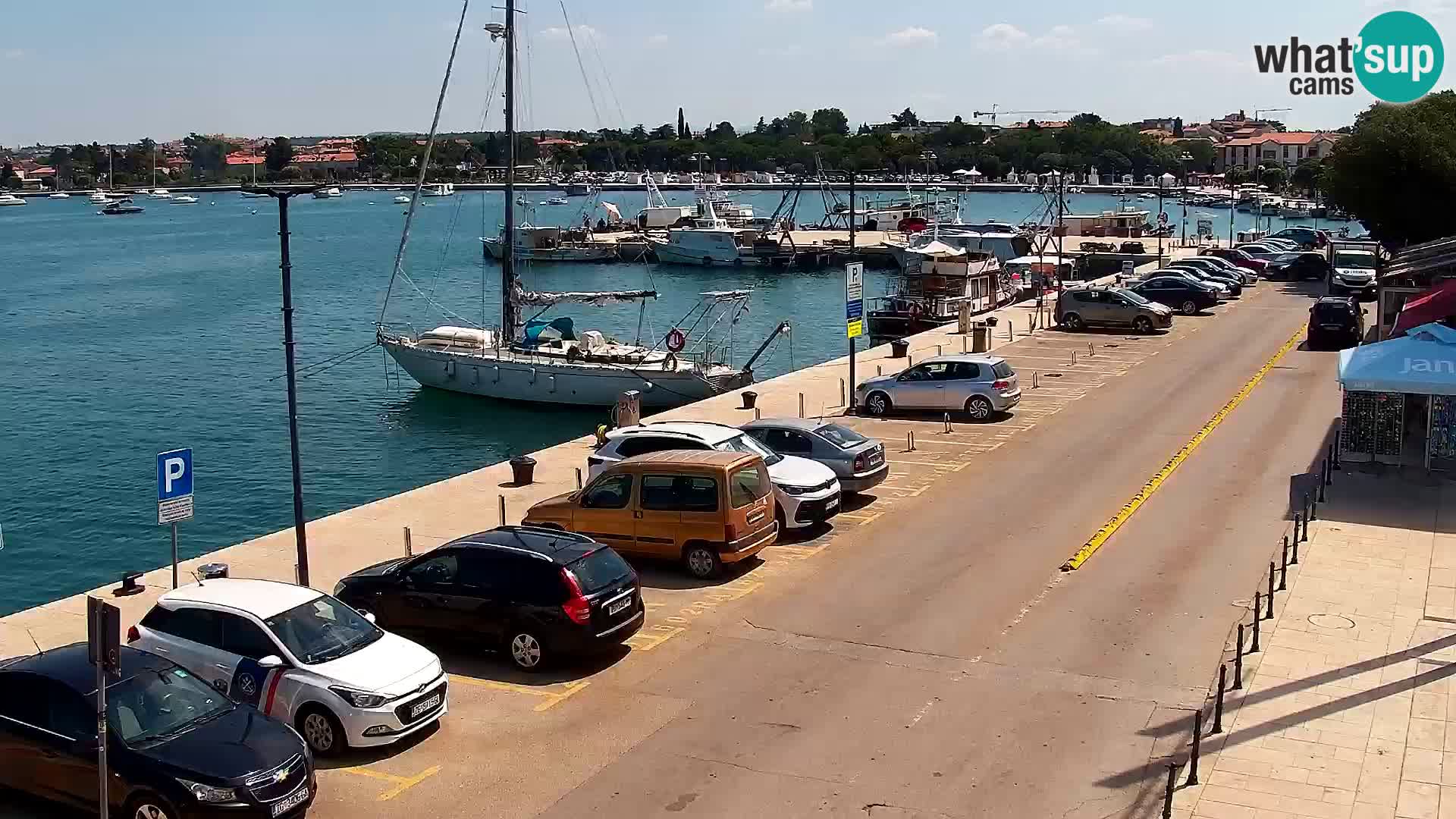 Trg Svobode – Kamera u živo Umag