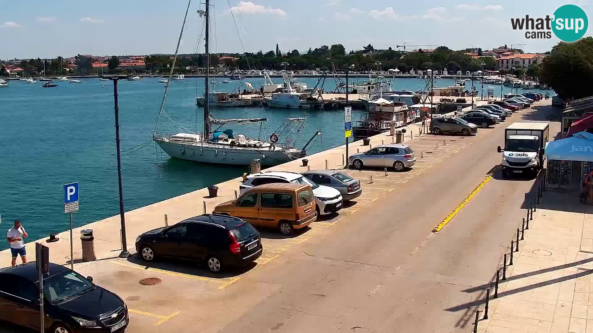 Webcam live Umago – porto
