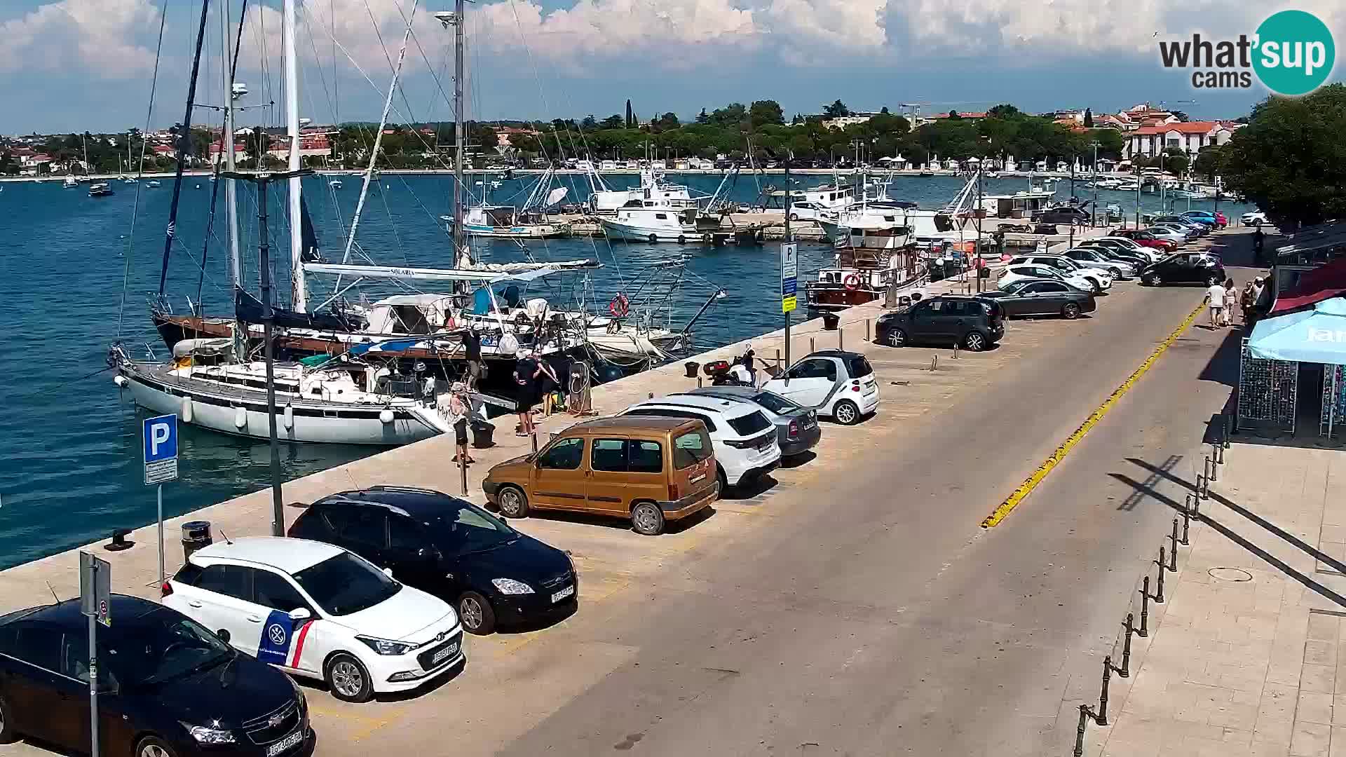 Live webcam Umag – Harbour