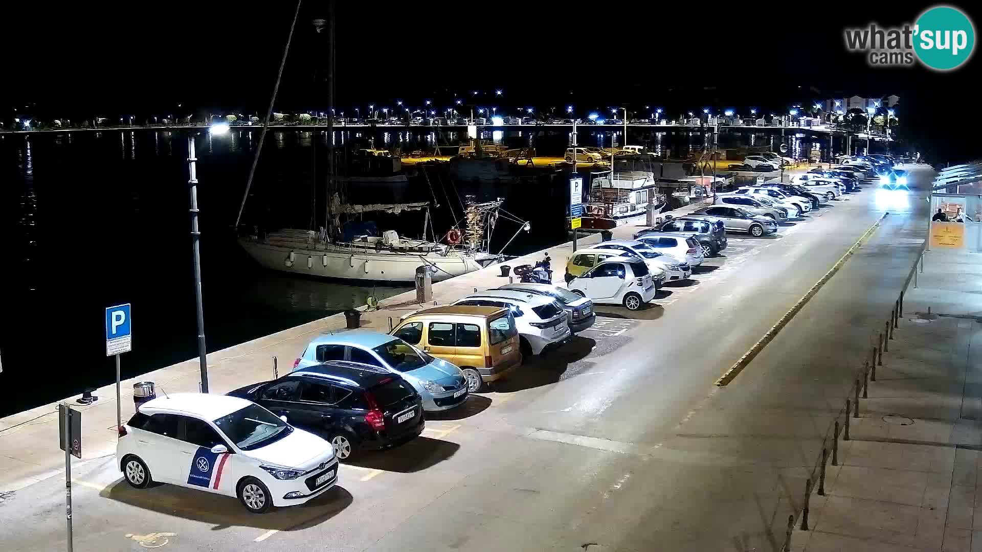 Piazza principale Umago Live Webcam