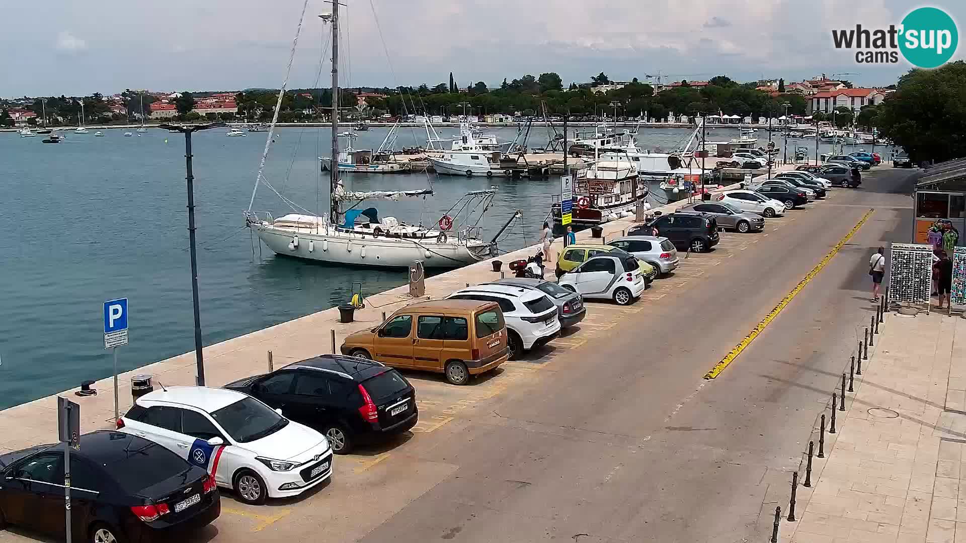 Live webcam Umag – Harbour
