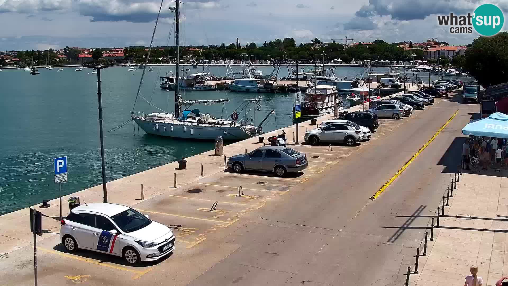 Trg Svobode – Kamera u živo Umag