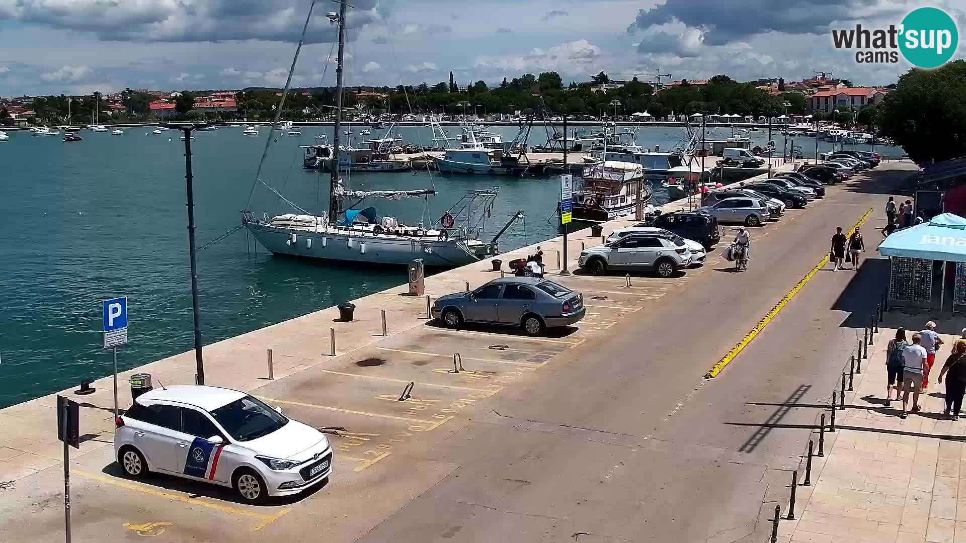 Trg Svobode – Kamera u živo Umag