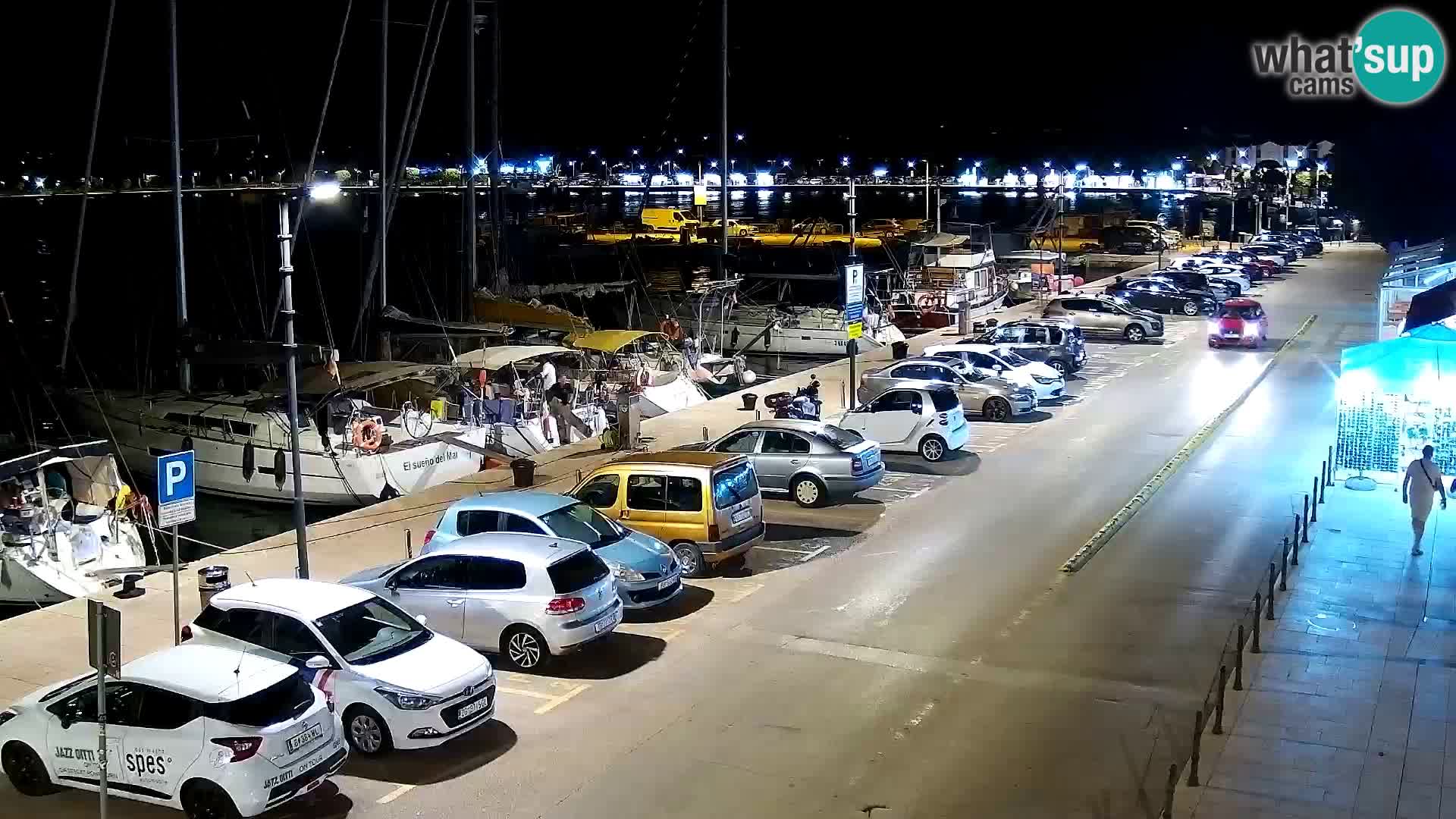 Live webcam Umag – Harbour