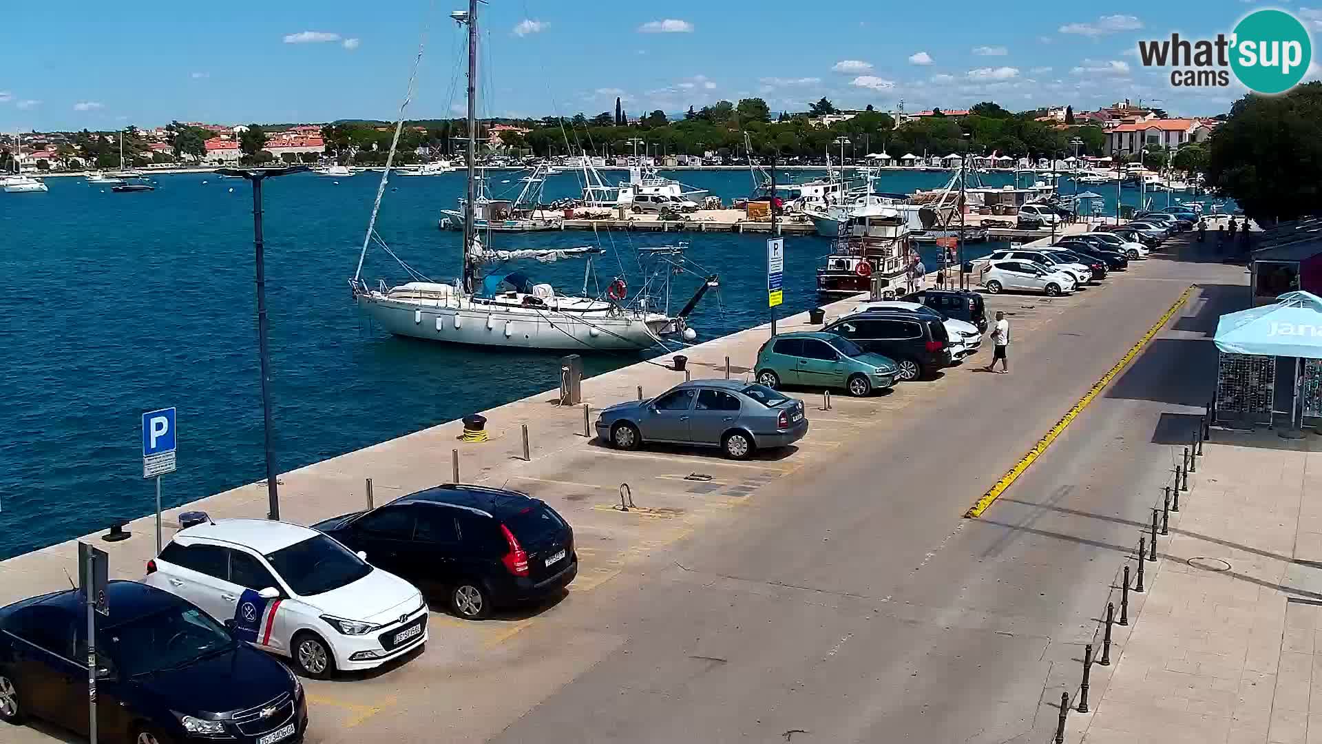 Trg Svobode – Kamera v živo Umag