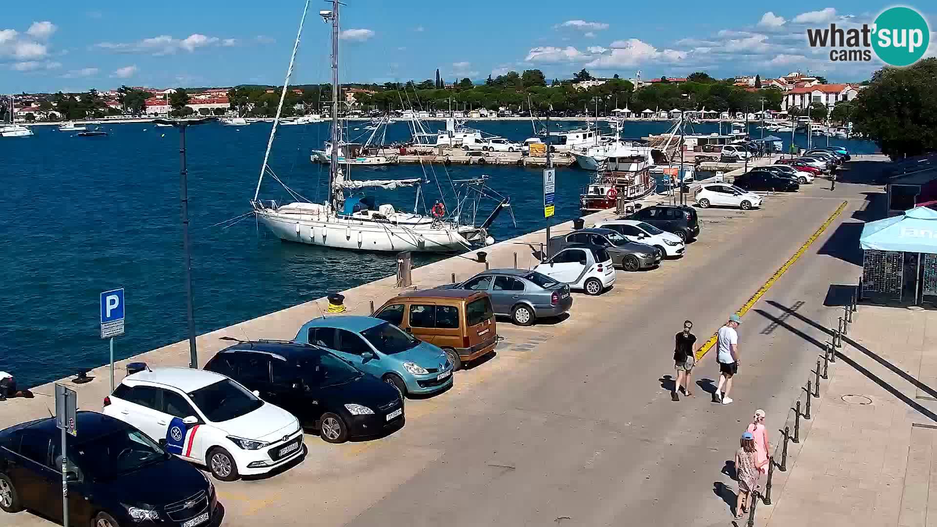 Live webcam Umag – Harbour
