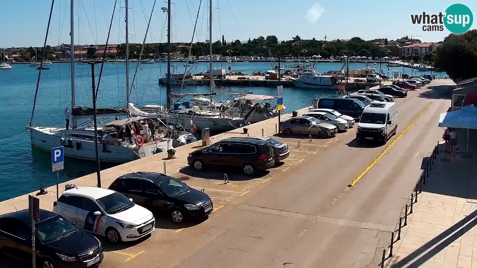 Trg Svobode – Kamera v živo Umag