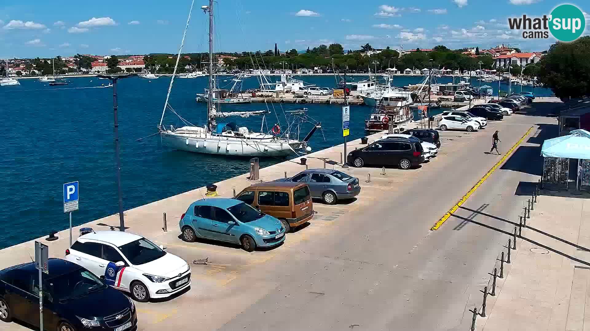 Trg Svobode – Kamera v živo Umag