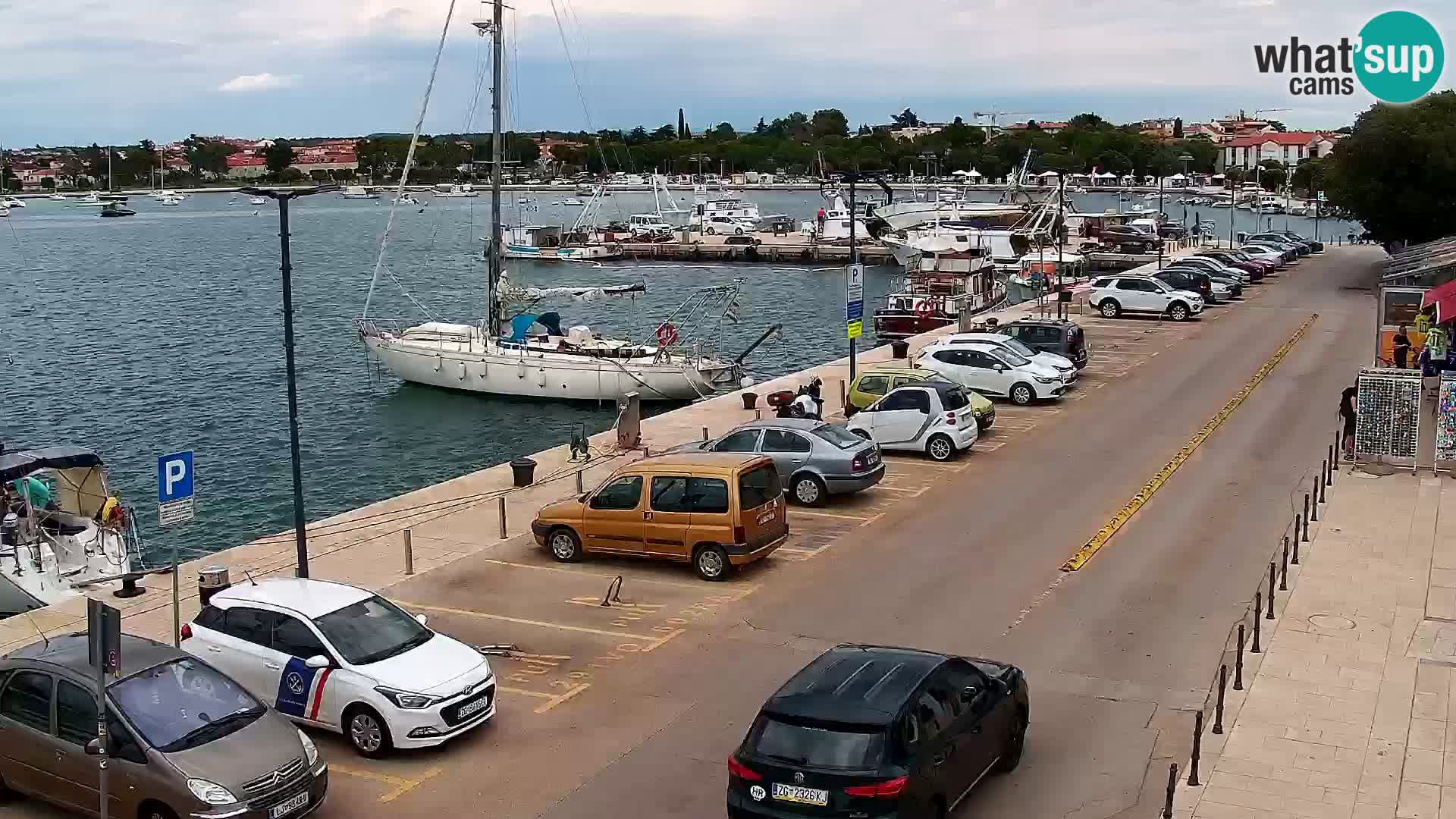 Piazza principale Umago Live Webcam