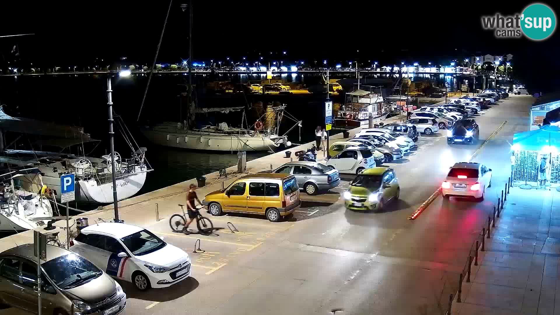 Piazza principale Umago Live Webcam