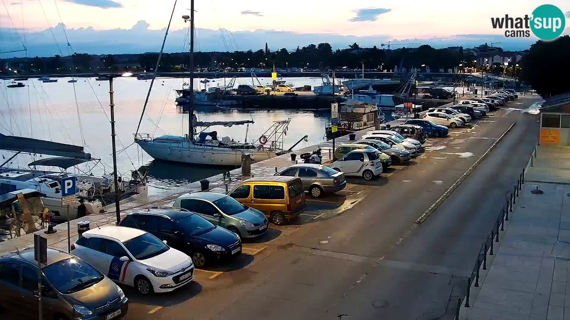 Live webcam Umag – Harbour