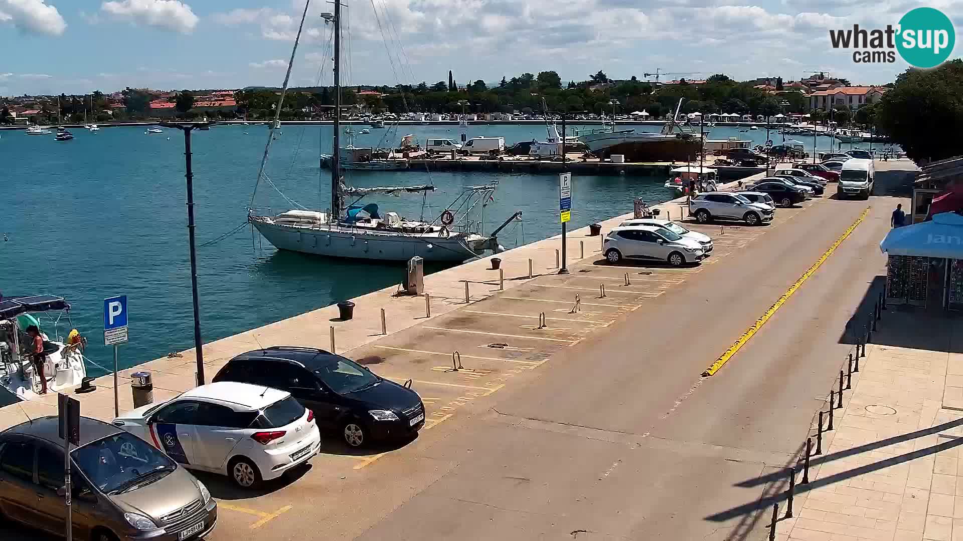 Trg Svobode – Kamera v živo Umag