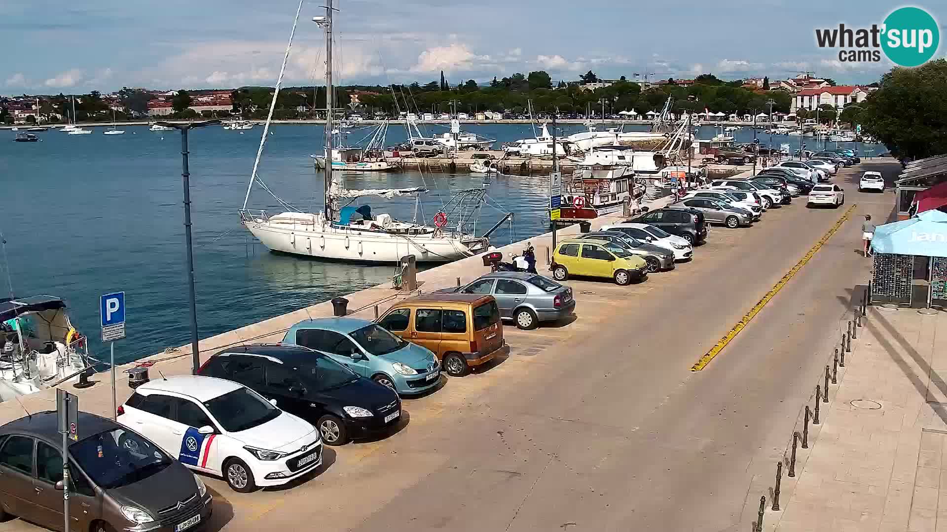 LIVE Webcam Umag – Main Square
