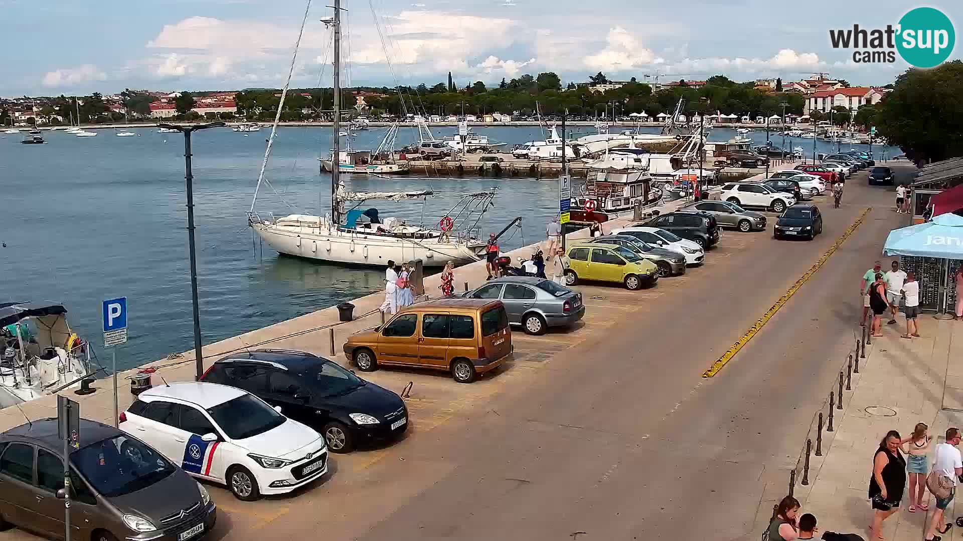 Webcam live Umago – porto