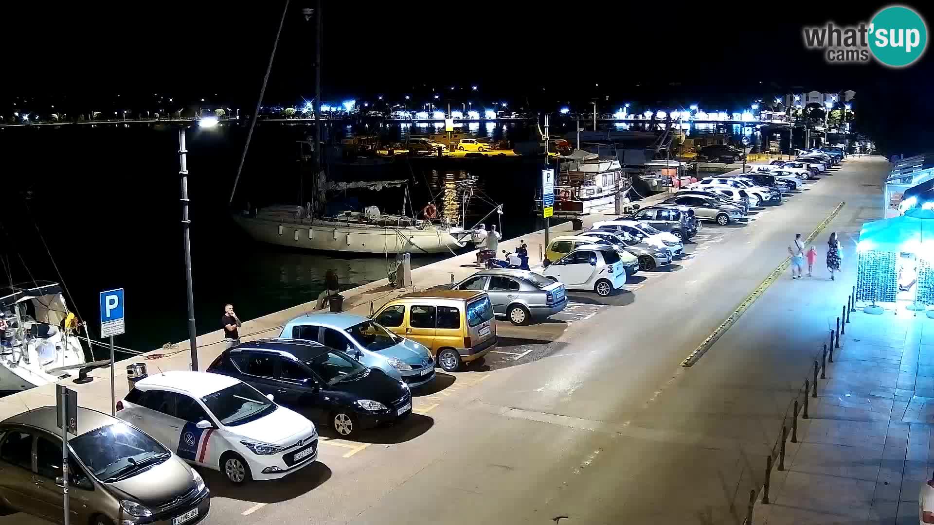 Live webcam Umag – Harbour