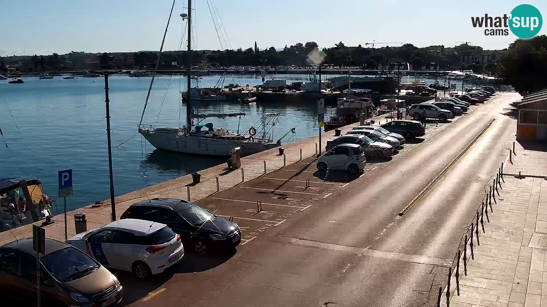 Webcam live Umag – Hafen