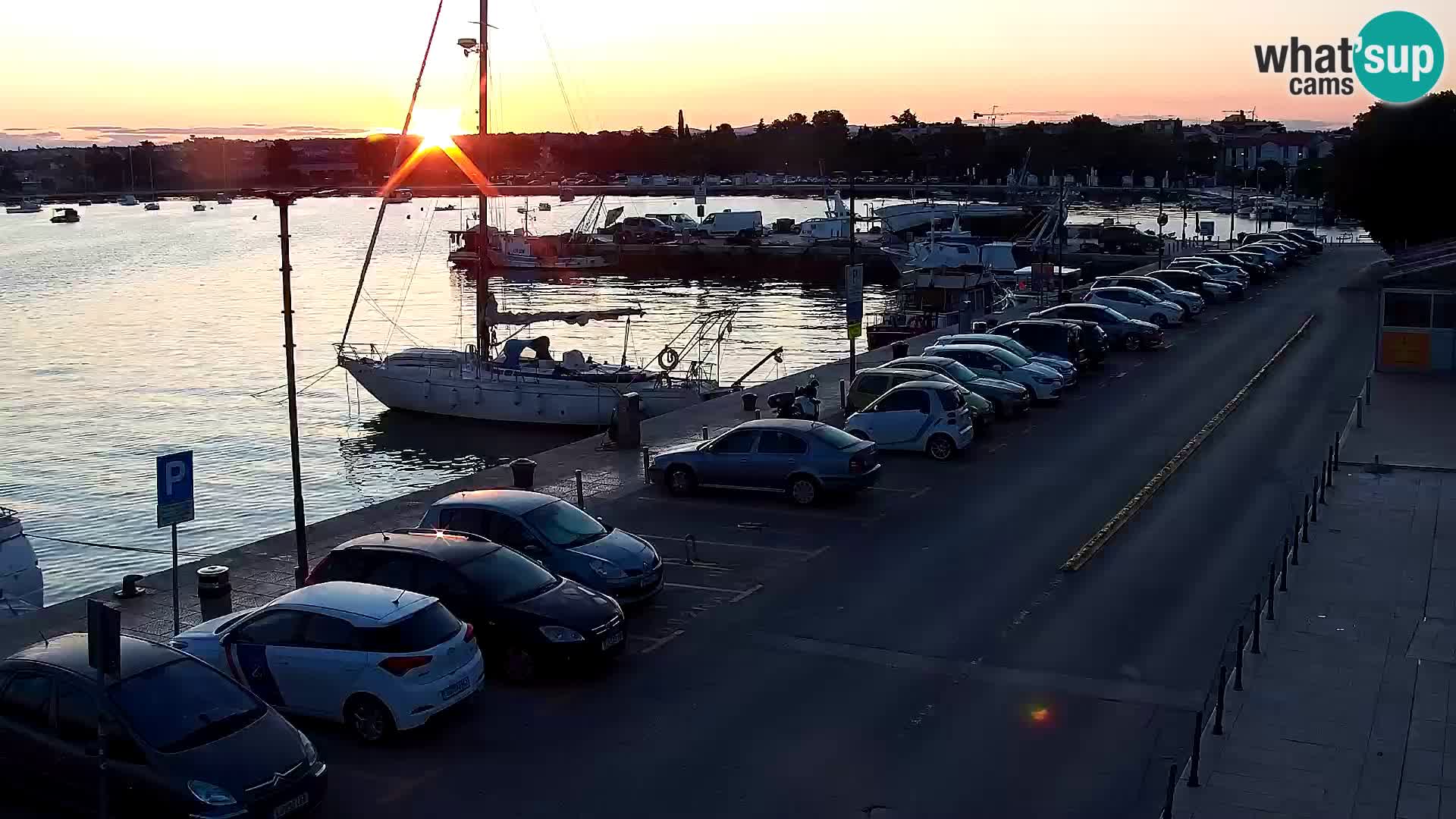 Webcam live Umag – Hafen
