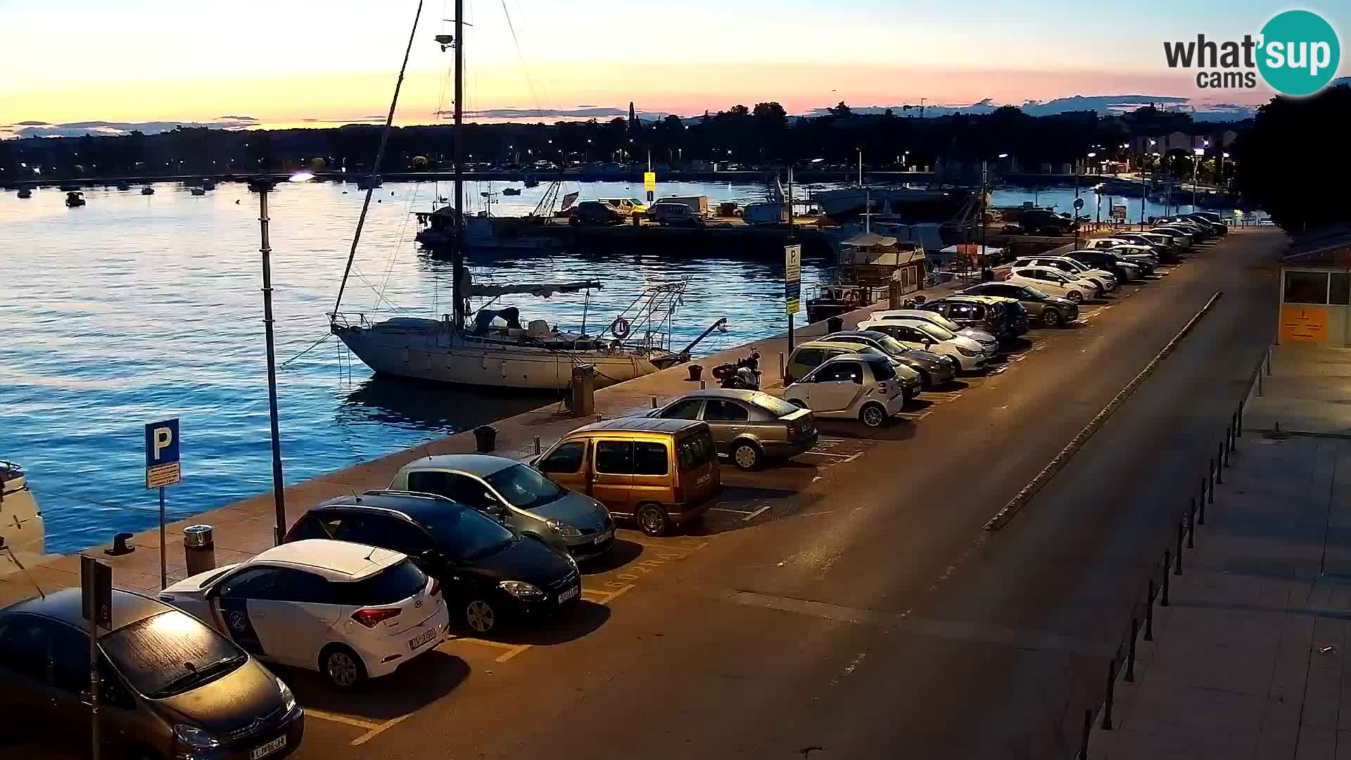 Webcam live Umag – Hafen