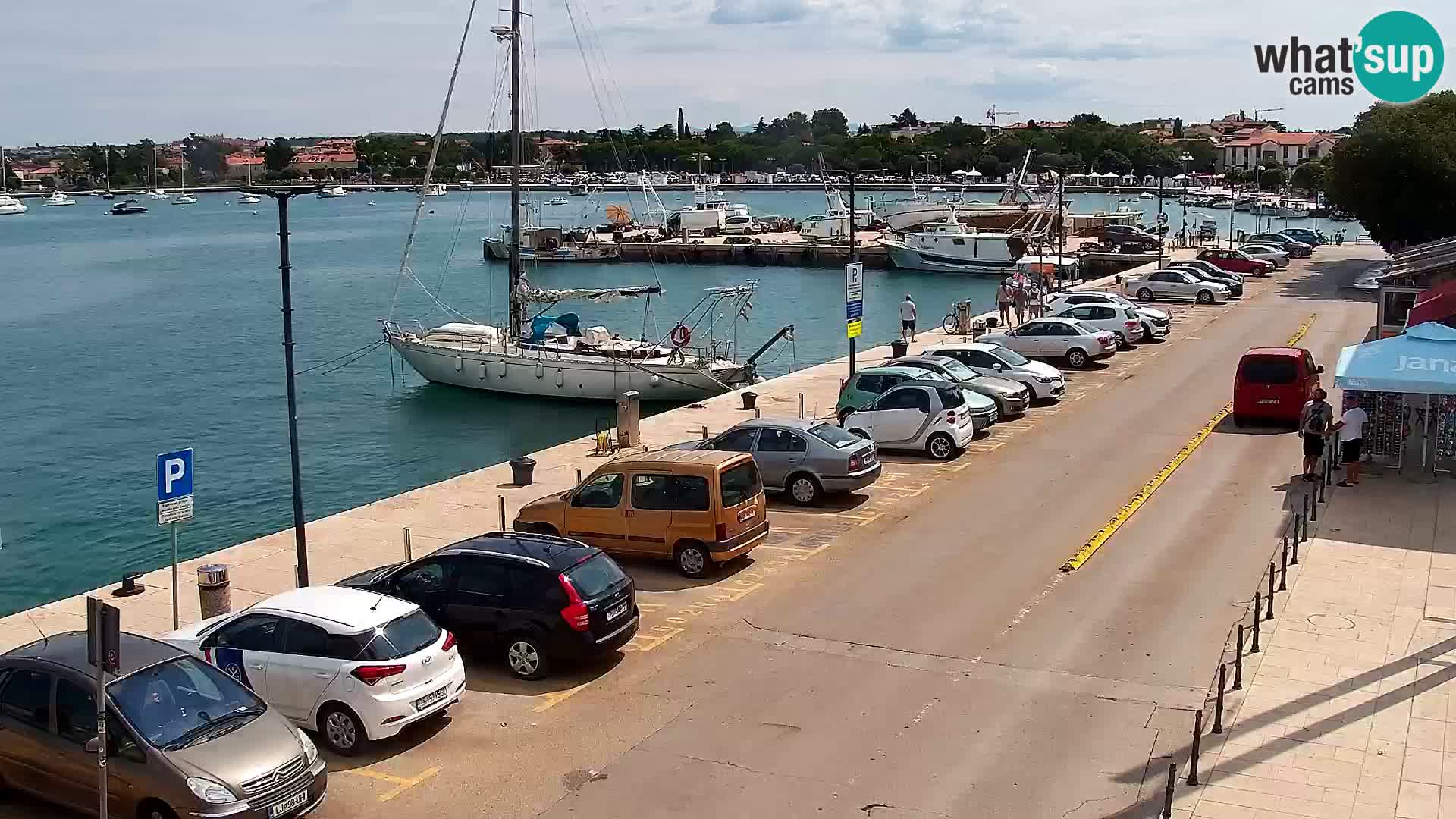 Webcam live Umag – Hafen