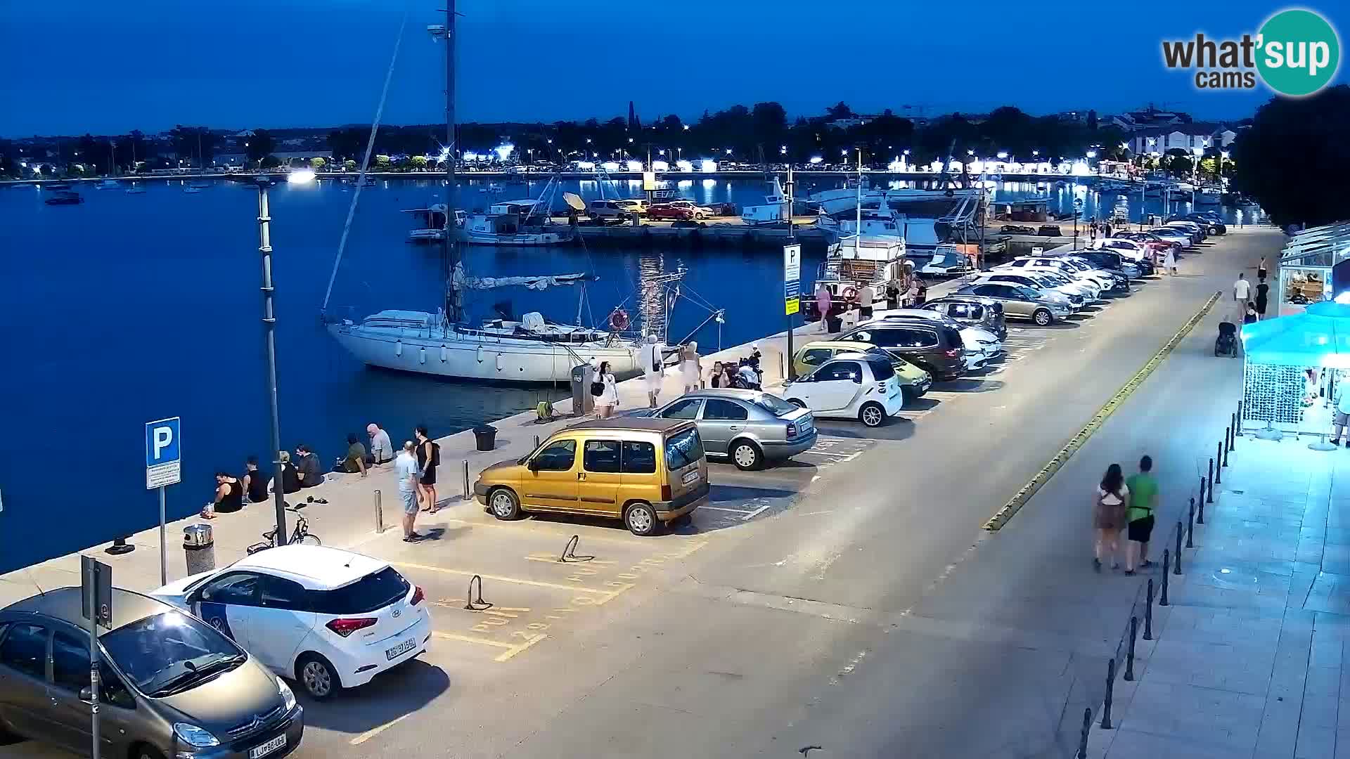 Webcam live Umag – Hafen