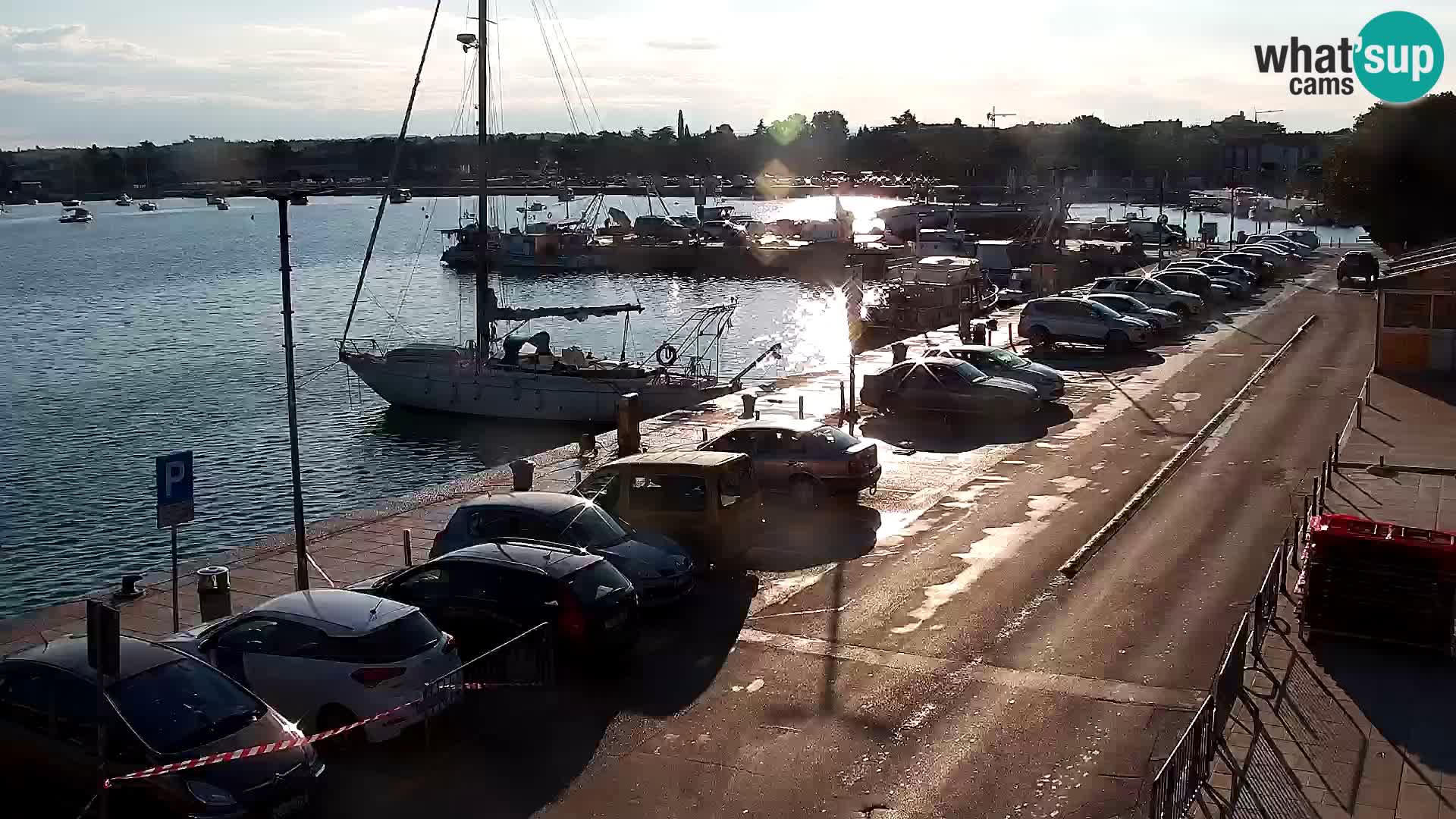 Webcam live Umag – Hafen
