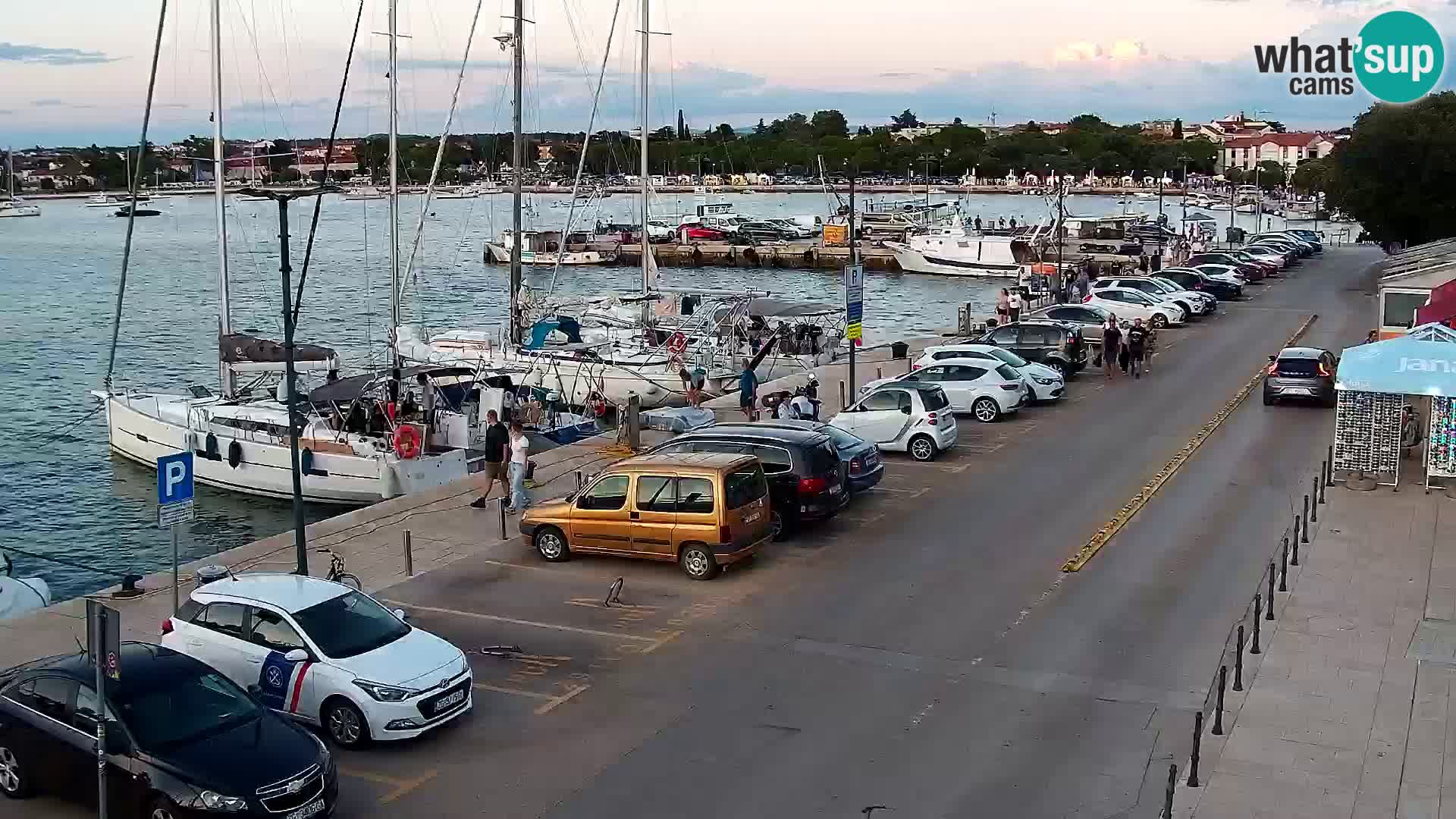 Live webcam Umag – Harbour