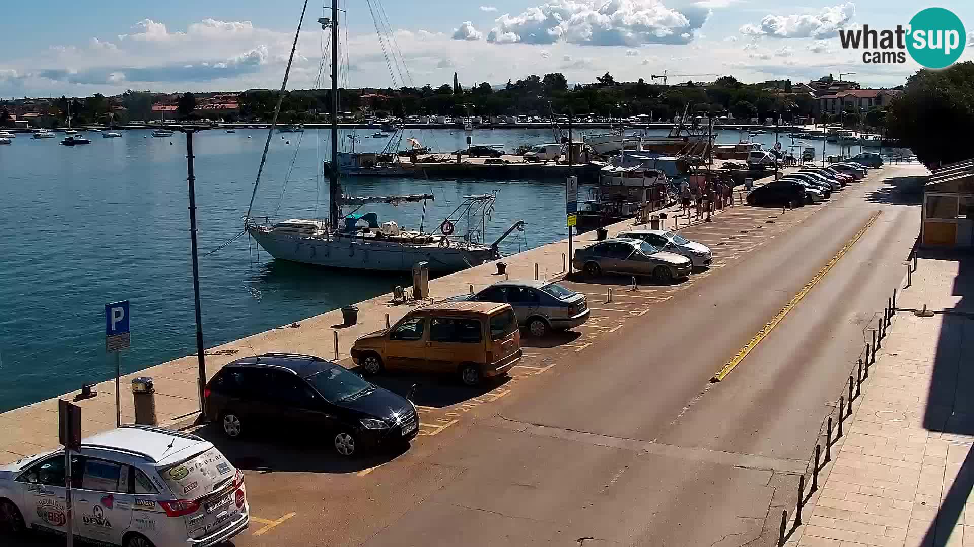 Trg Svobode – Kamera v živo Umag