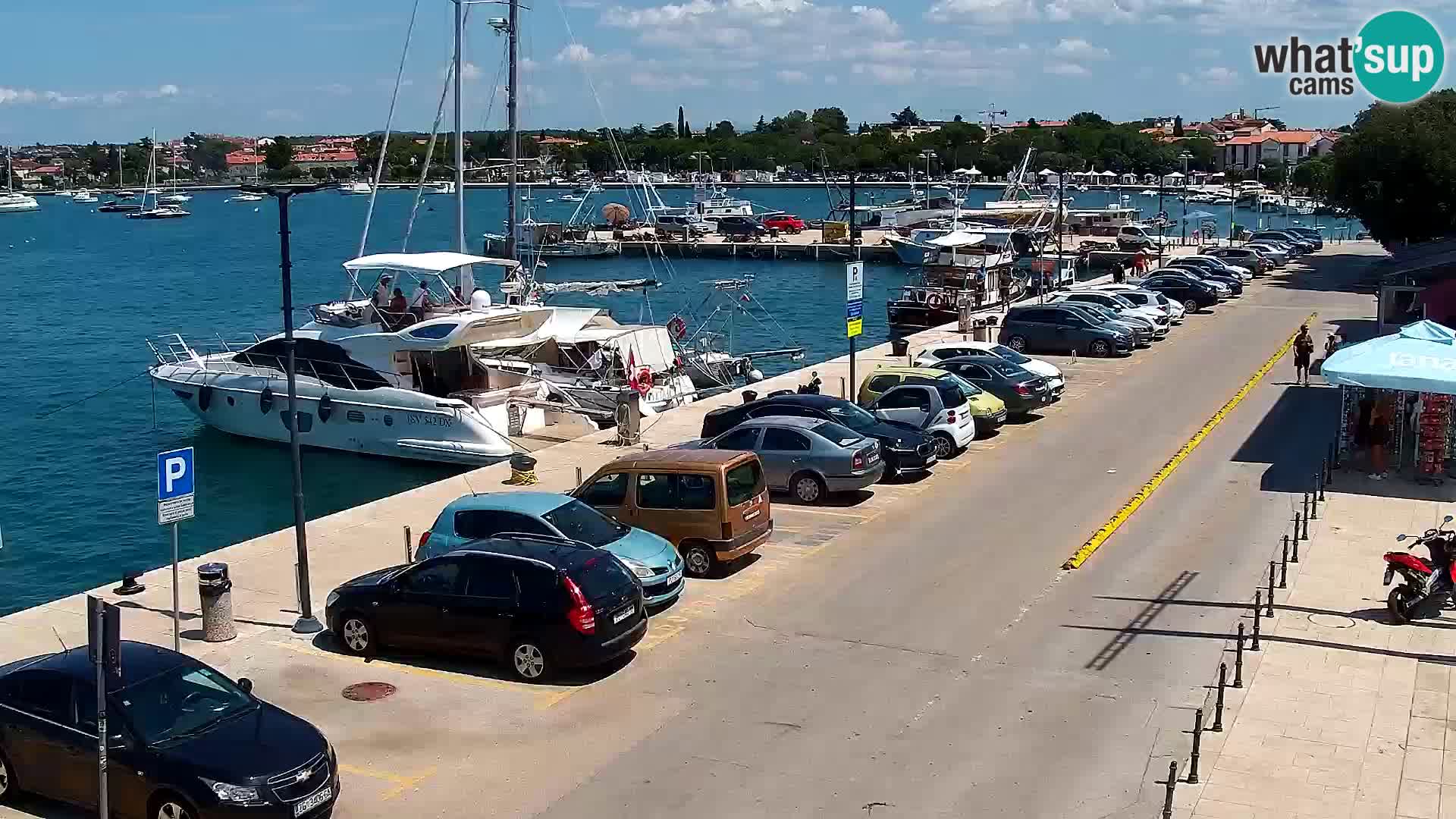 LIVE Webcam Umag – Main Square