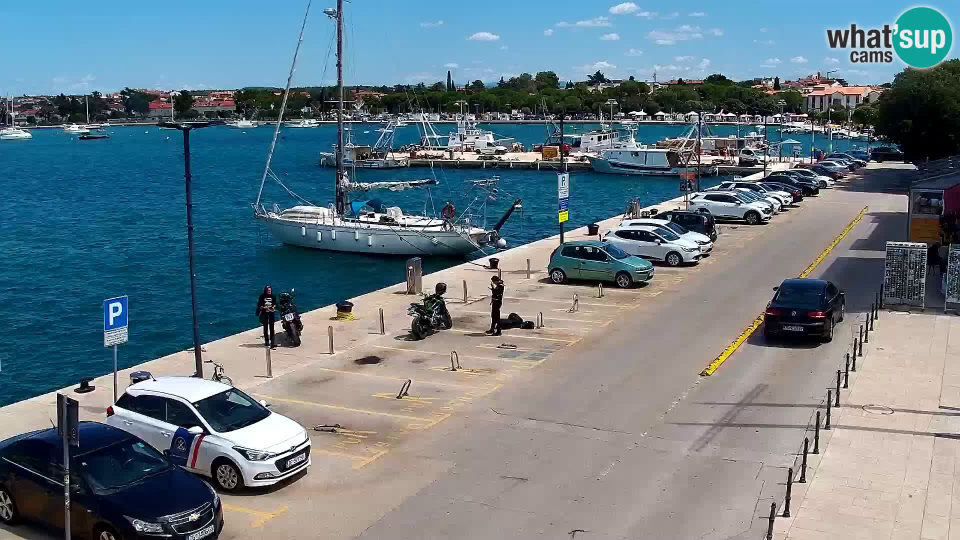 Webcam live Umag – Hafen