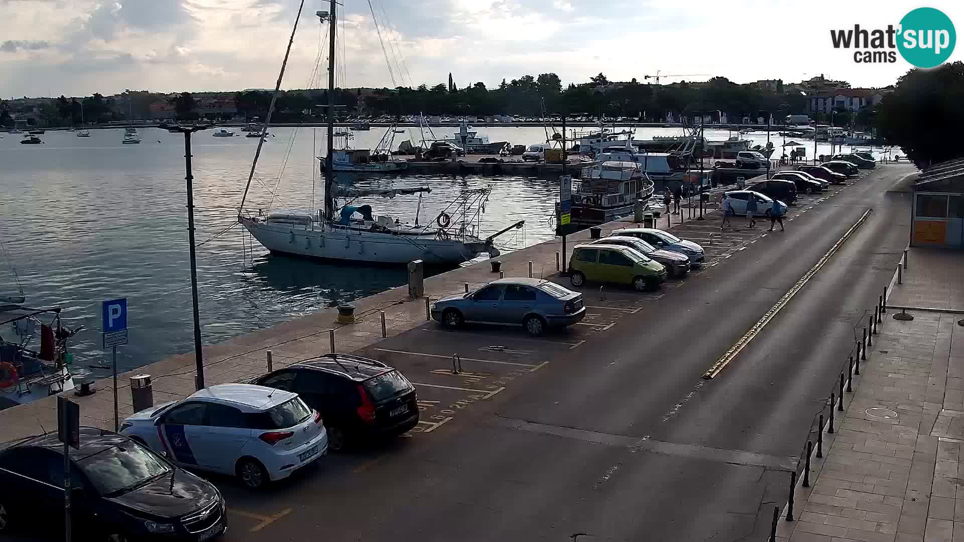 Live webcam Umag – Harbour