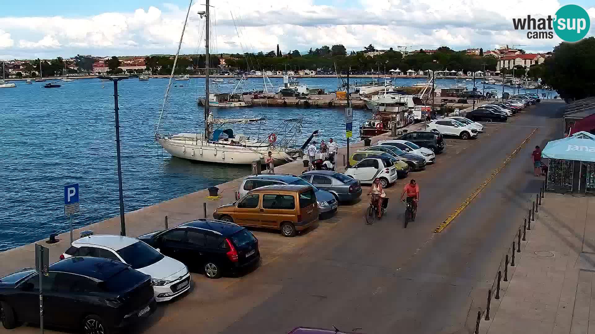 LIVE Webcam Umag – Main Square