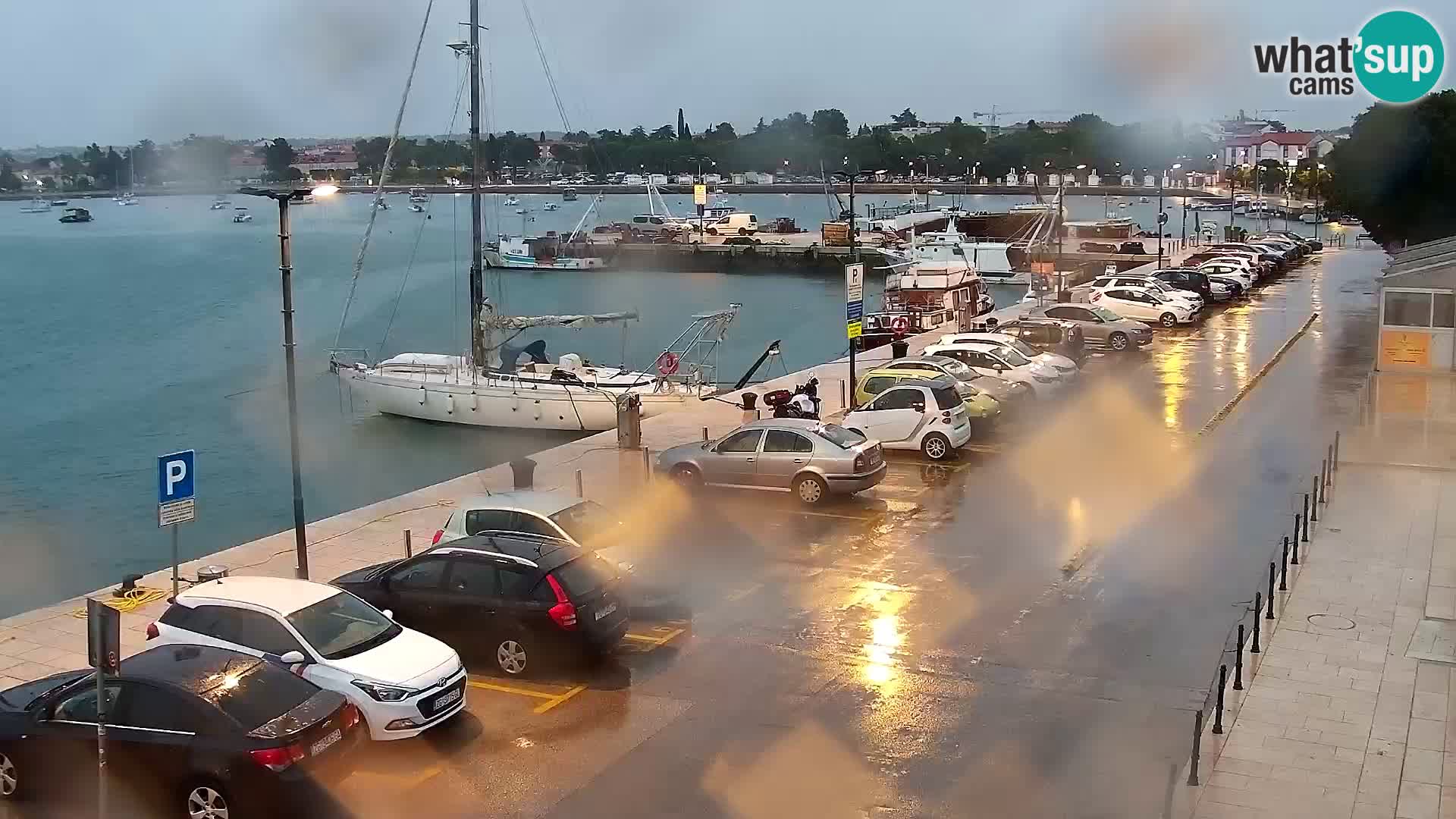 Live webcam Umag – Harbour