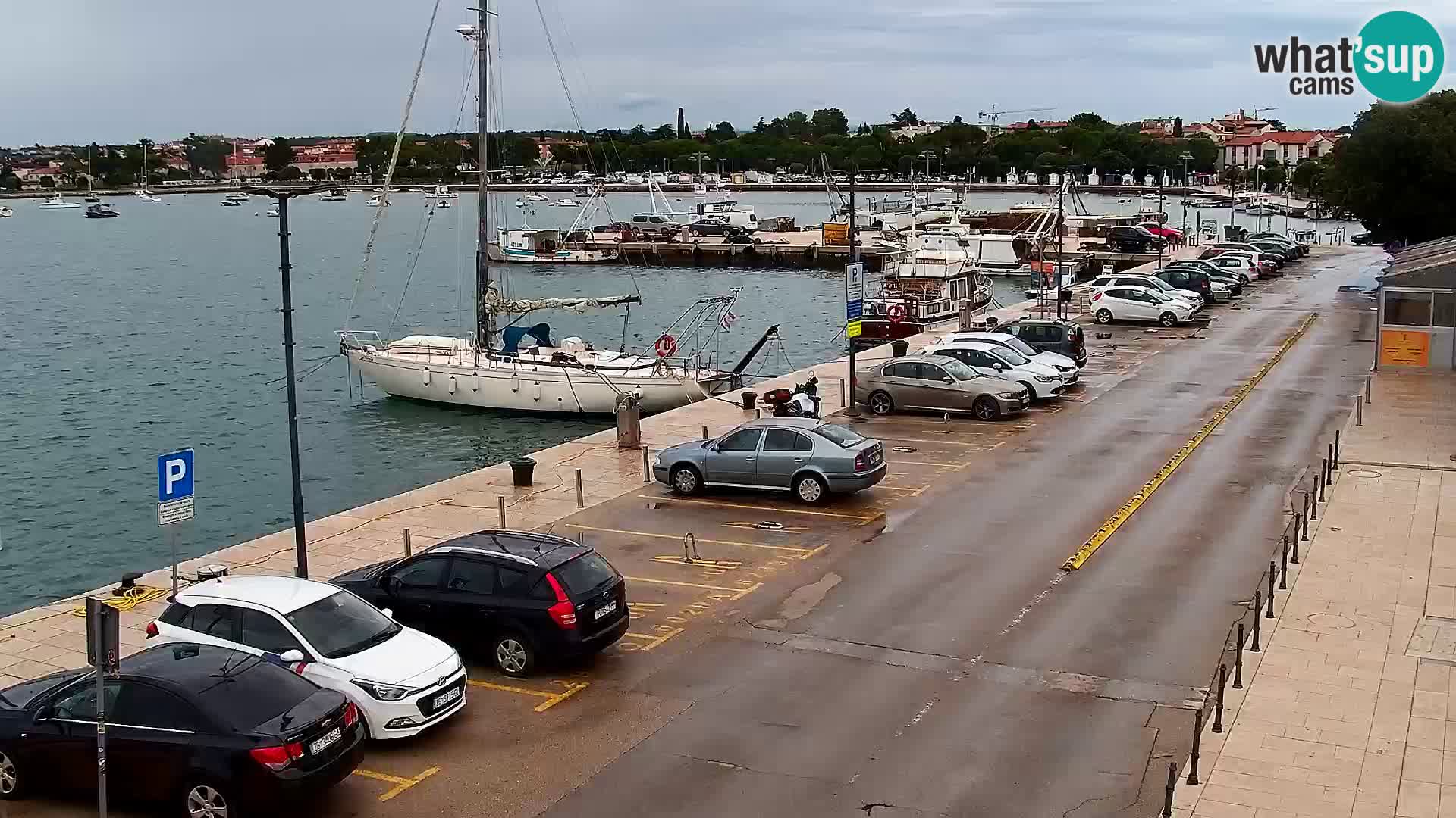Live webcam Umag – Harbour