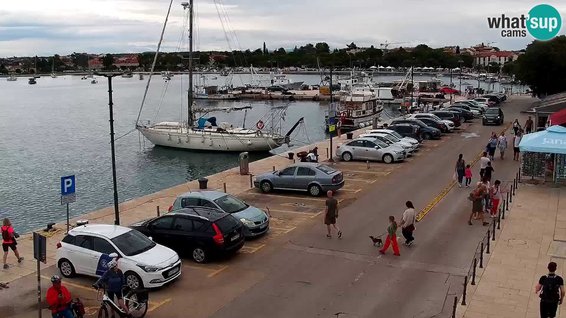 LIVE Webcam Umag – Main Square