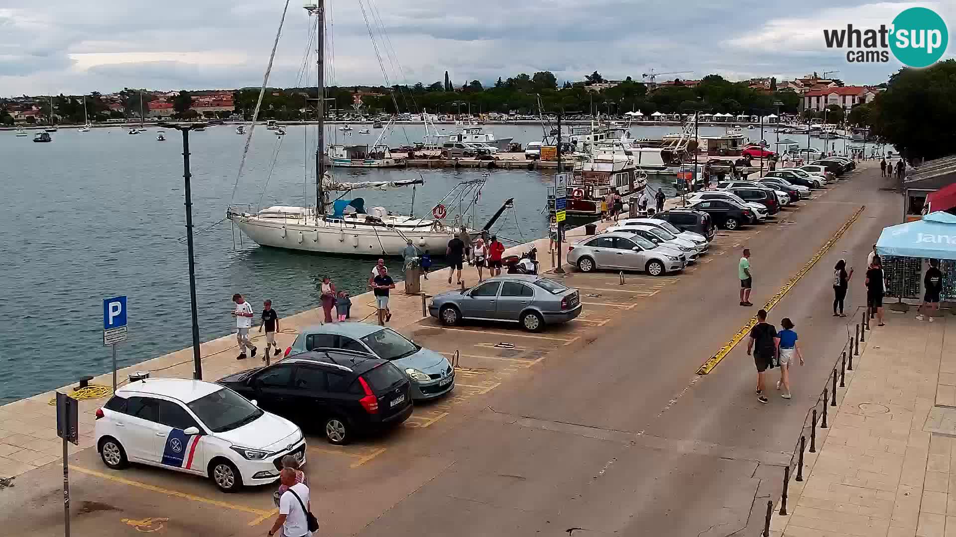 Live webcam Umag – Harbour