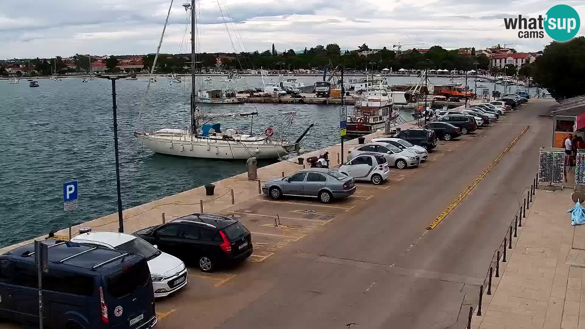Live webcam Umag – Harbour