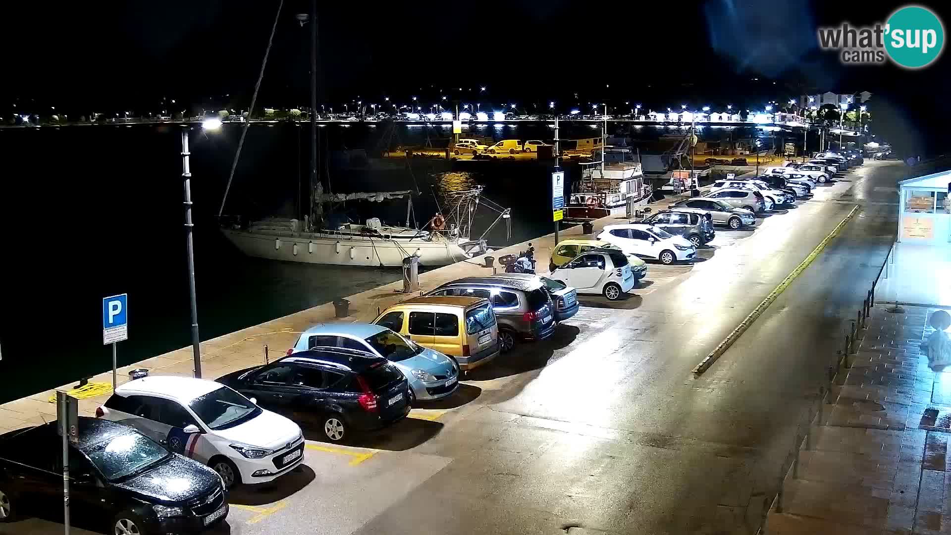 Piazza principale Umago Live Webcam