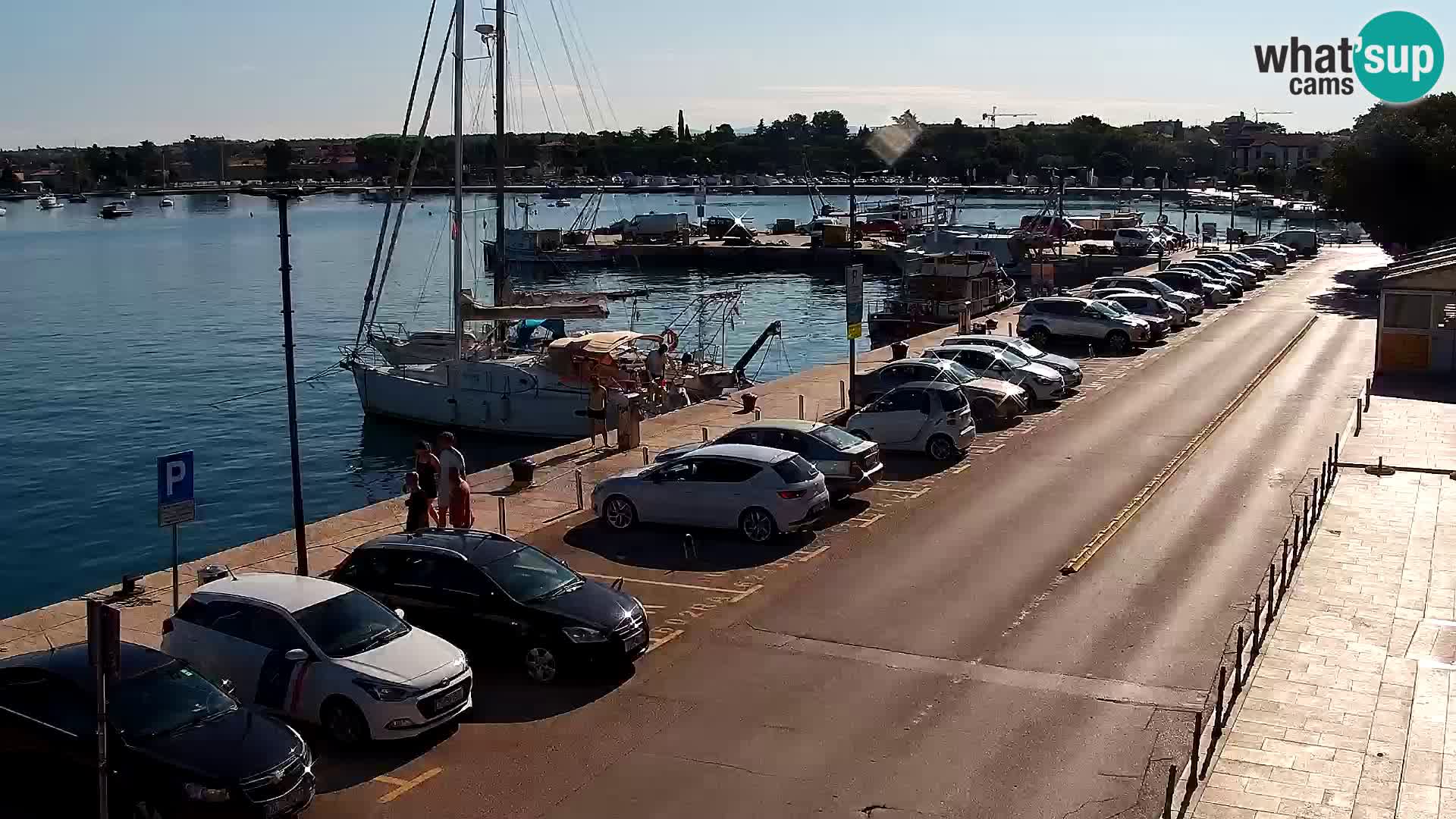 Trg Svobode – Kamera v živo Umag