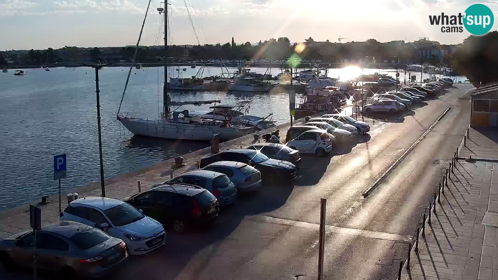 Webcam live Umag – Hafen