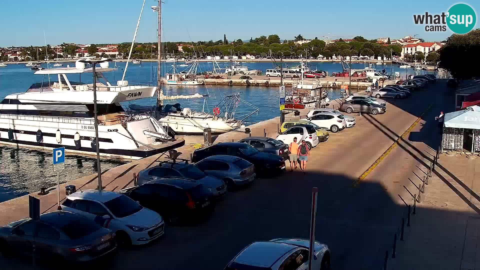 LIVE Webcam Umag – Main Square