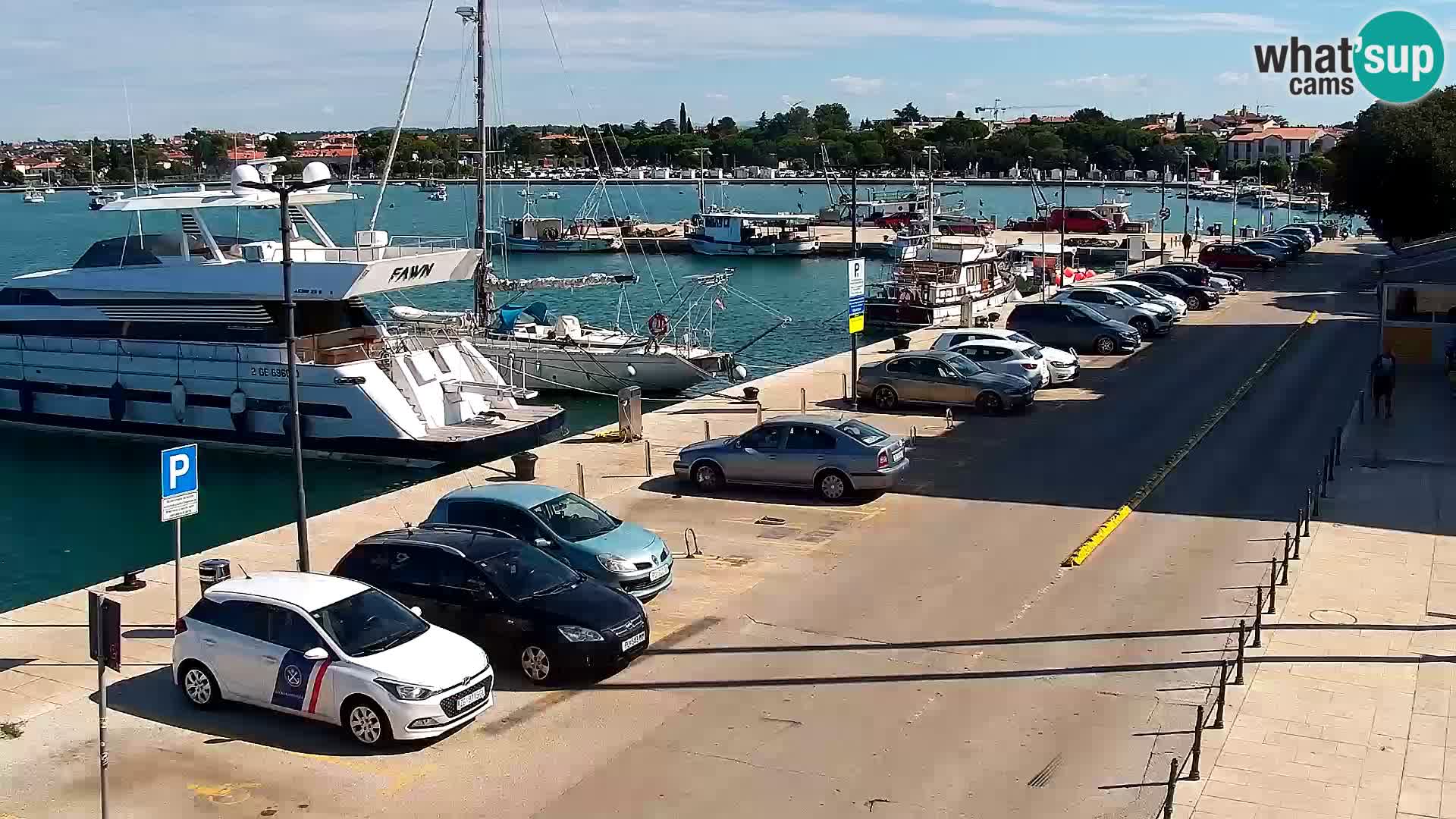 Webcam live Umag – Hafen