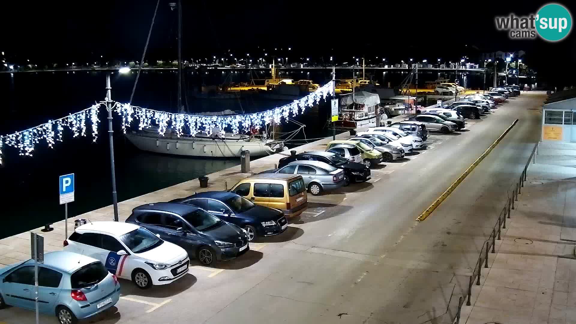 Piazza principale Umago Live Webcam