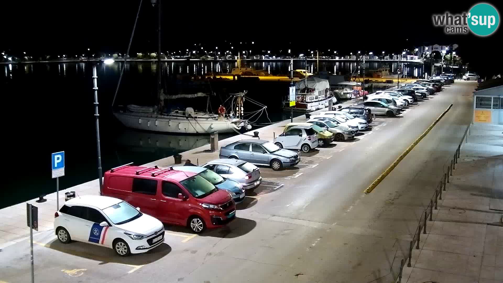 Piazza principale Umago Live Webcam