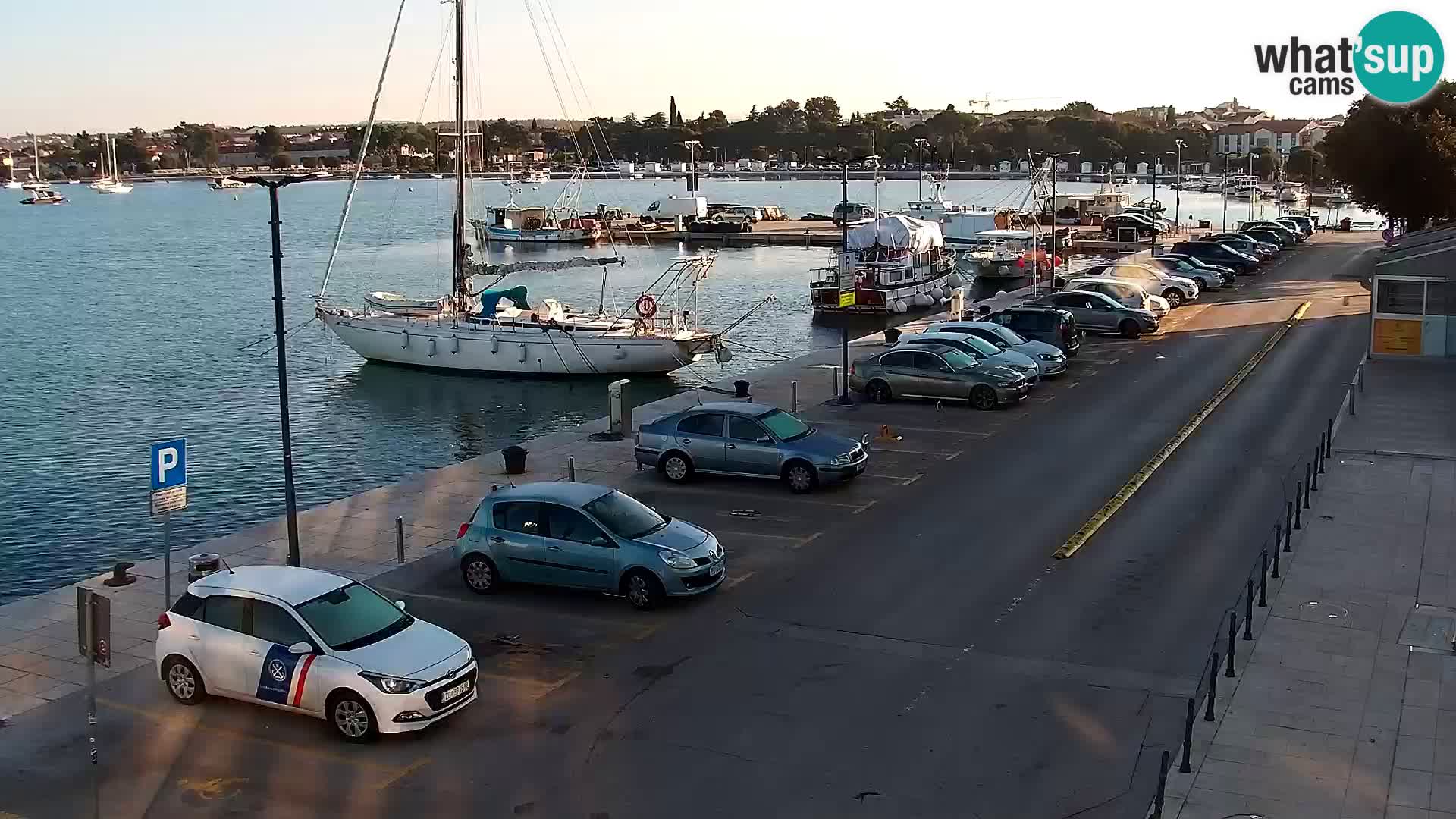 Trg Svobode – Kamera v živo Umag