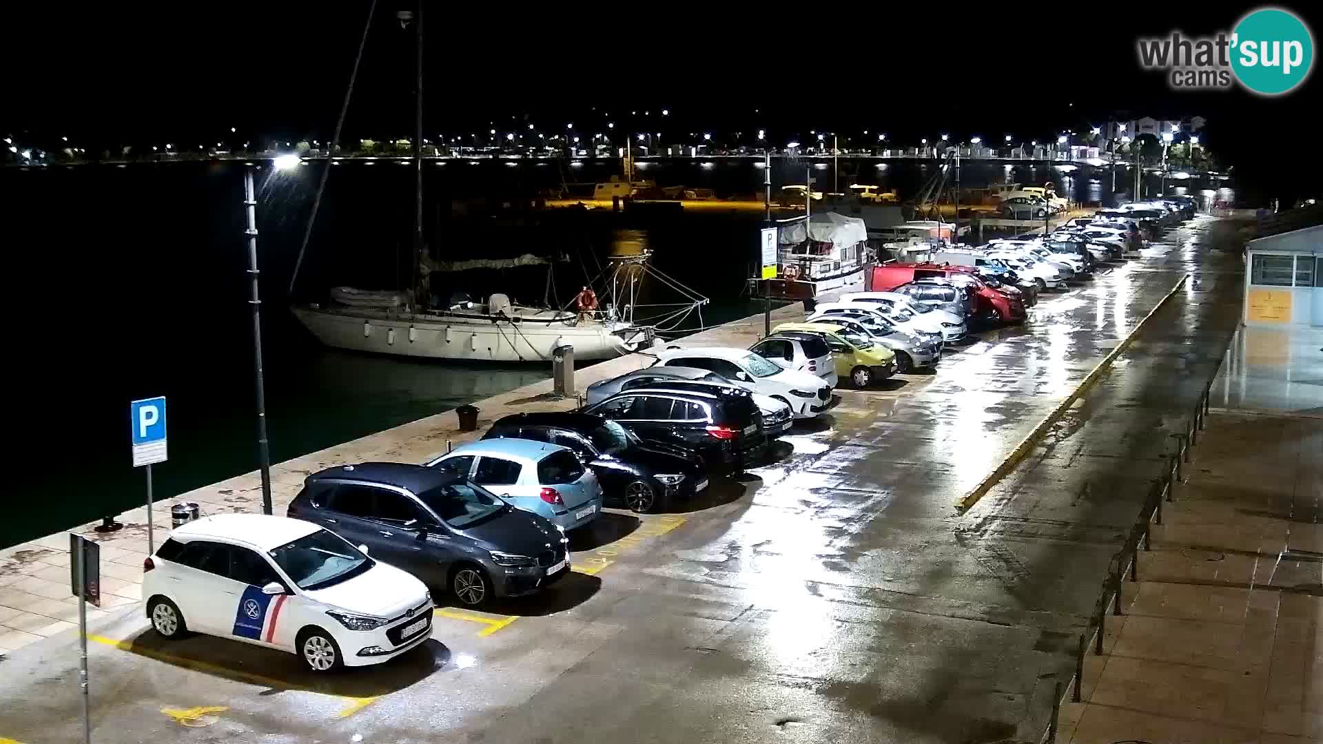 Piazza principale Umago Live Webcam