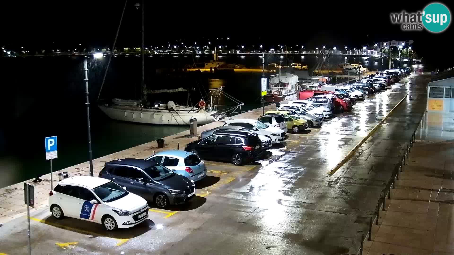 Piazza principale Umago Live Webcam