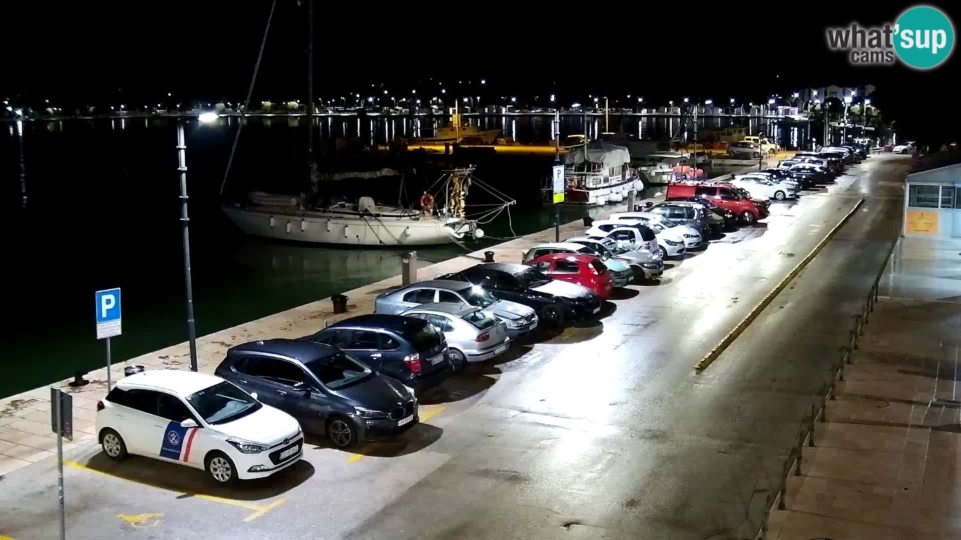 Piazza principale Umago Live Webcam