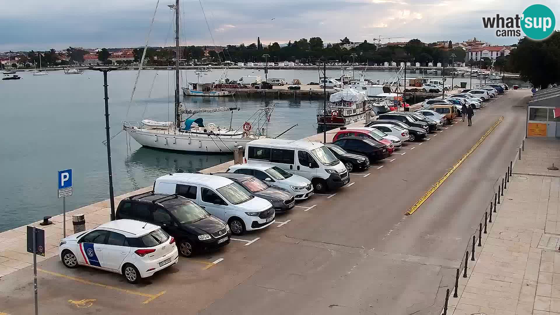Live webcam Umag – Harbour
