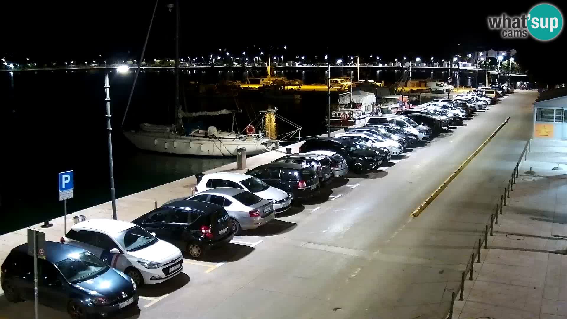 Piazza principale Umago Live Webcam