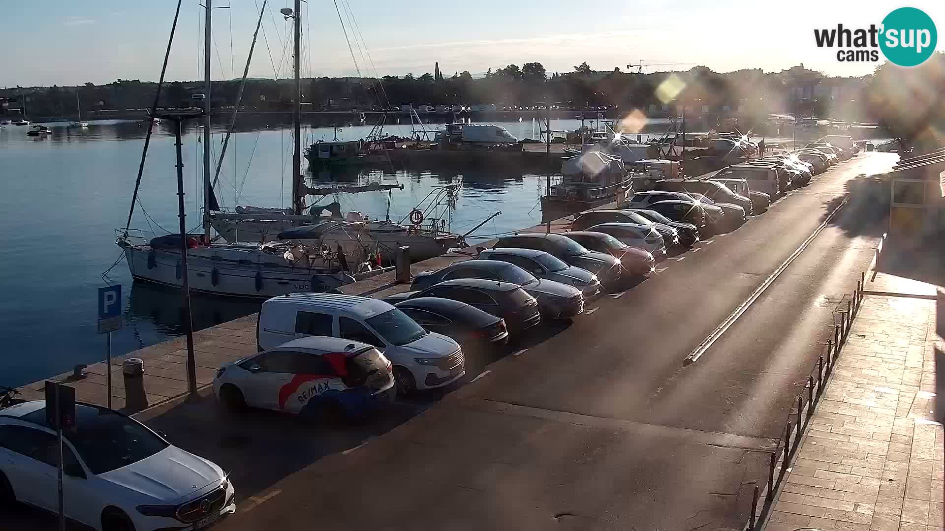 Webcam live Umag – Hafen
